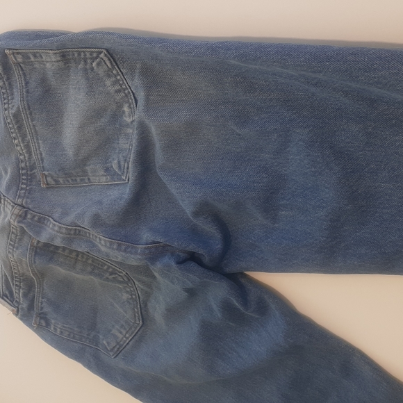 Frame Denim Le High Straight Jeans Pants Blue Ladies size 26 Slacks - Picture 9 of 14